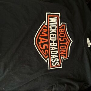 Boston Wicked Badass Black T-Shirt